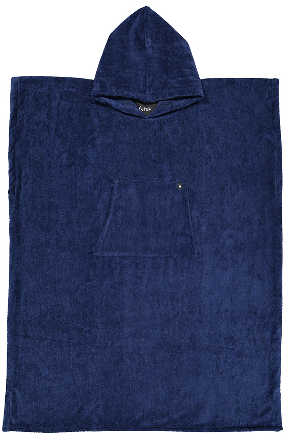 Futah - Ericeira Blue Terry Poncho  (1)