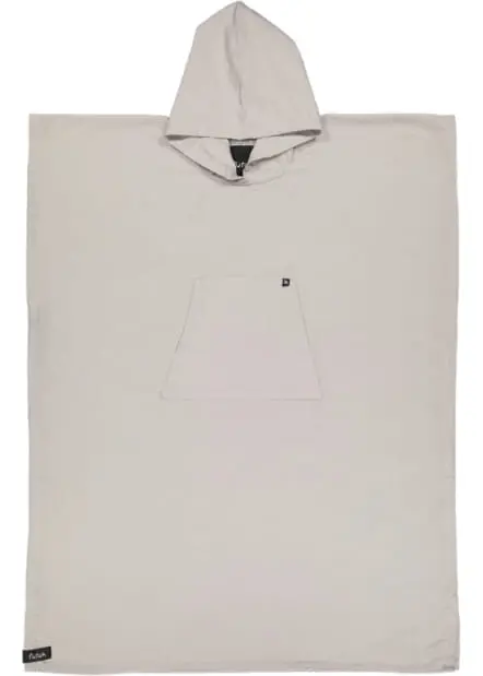 Ericeira Grey Poncho 