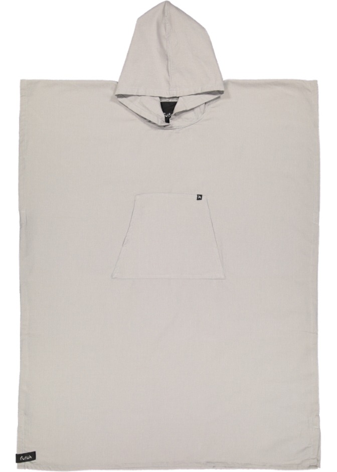 Futah - Ericeira Grey Poncho  (1)