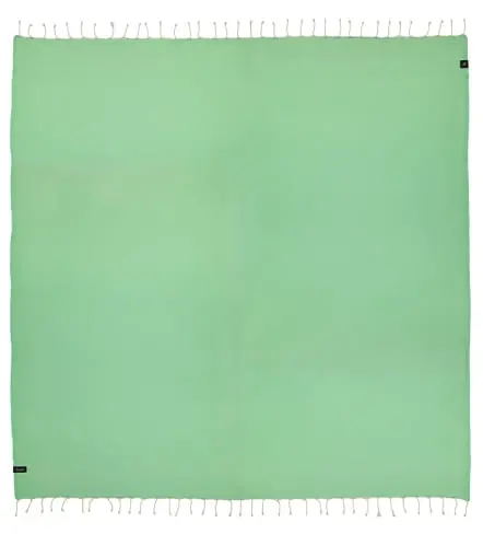 Ericeira Light Green Beach Blanket