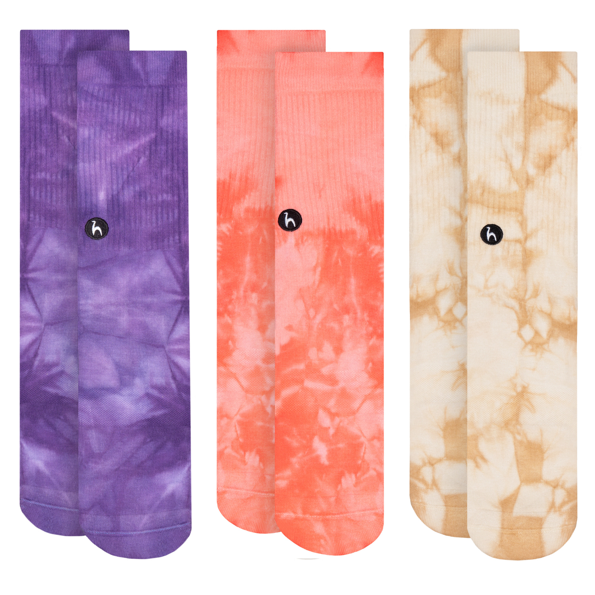Futah - 3-Pack Tie Dye Socks A (1)