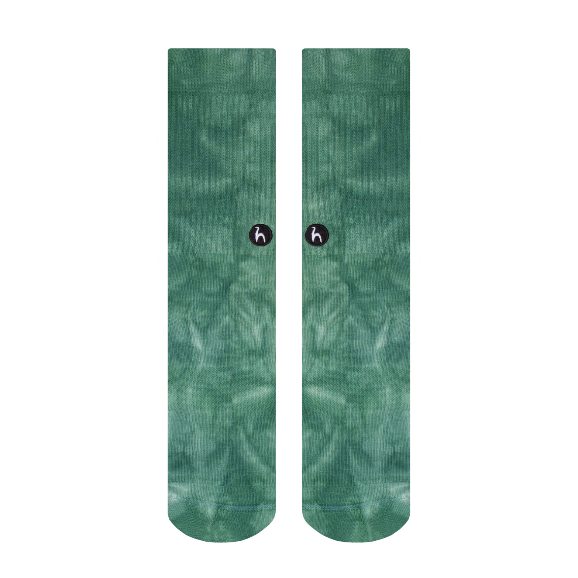 Futah - Tie Dye Green Socks (2)