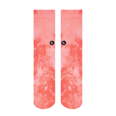 Tie Dye Coral Socks (2)