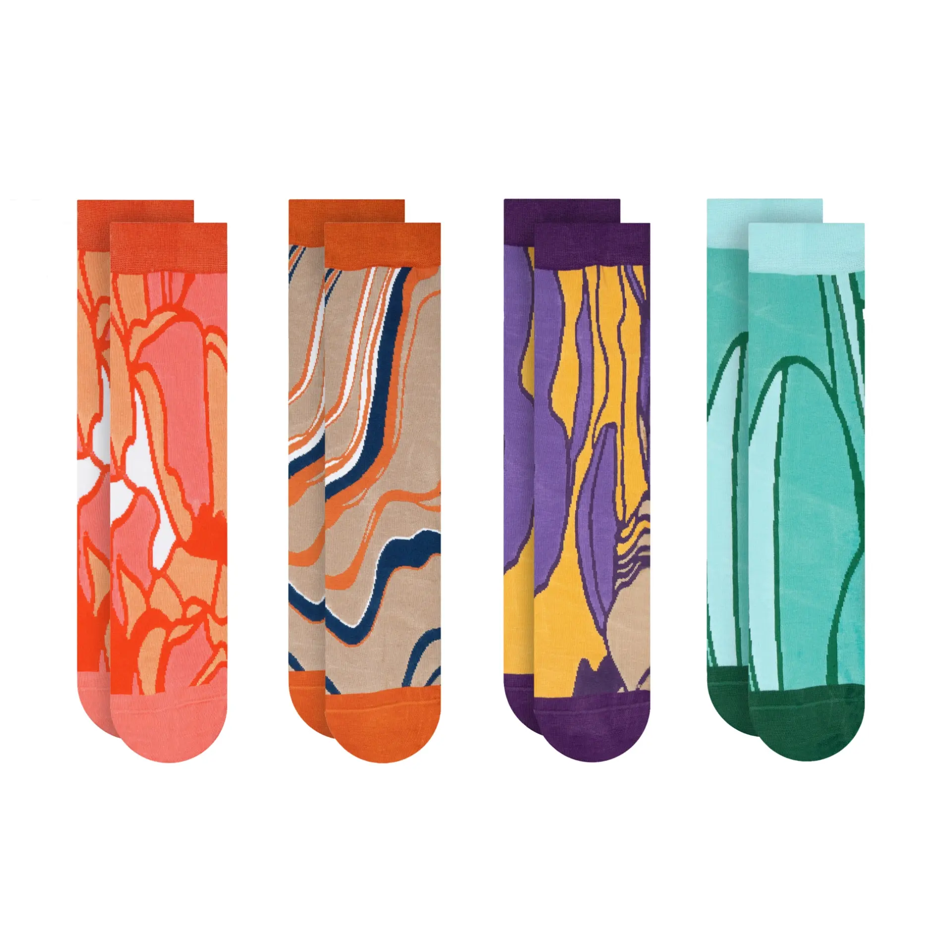 Futah - 4-Pack Socks - DESERT Collection - WWF® (1)