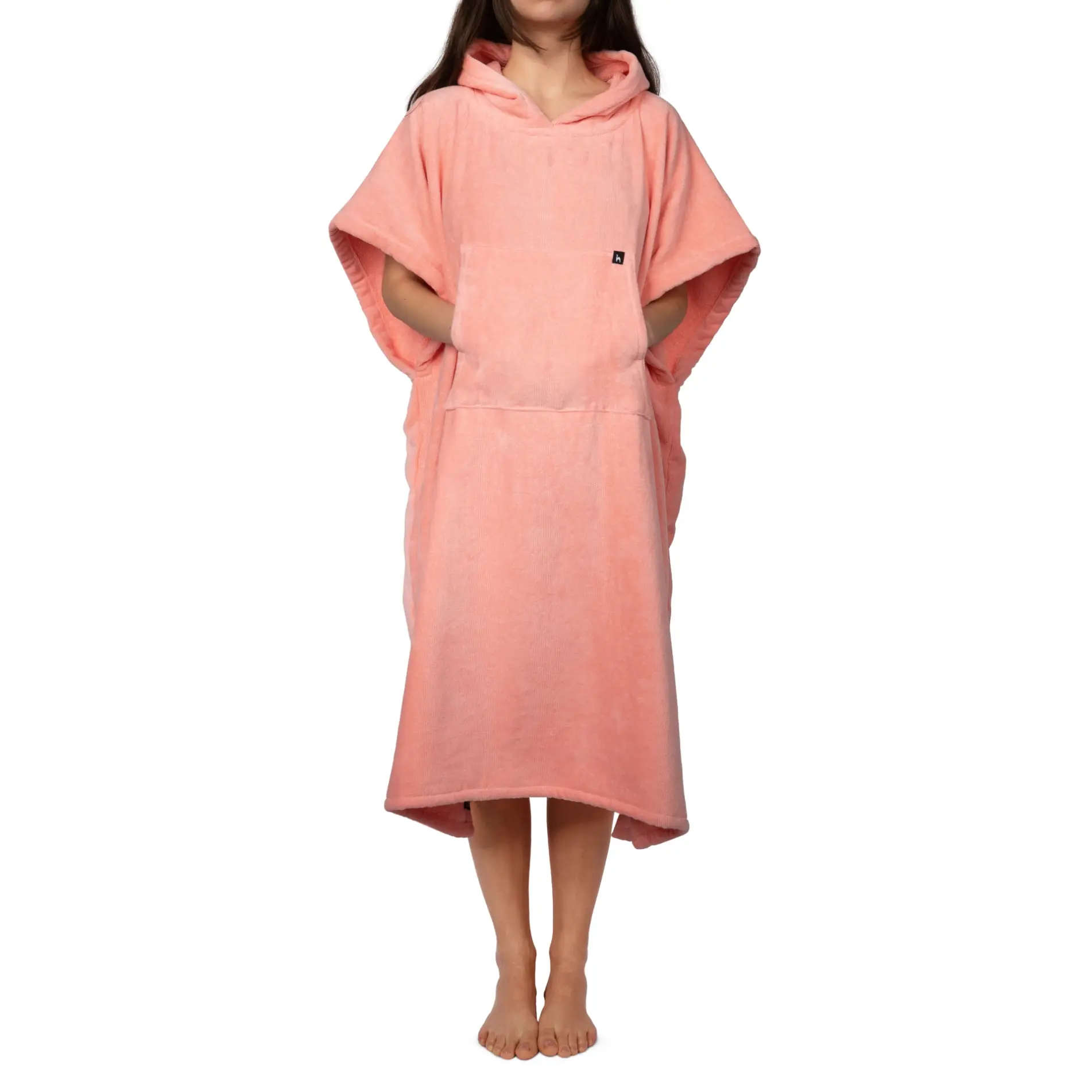 Futah - Ericeira Coral Terry Poncho (3)