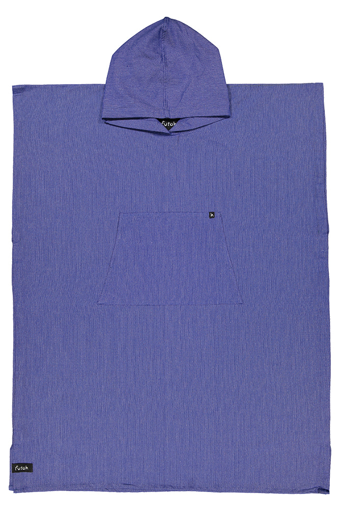 Futah - Ericeira Blue Poncho (1)