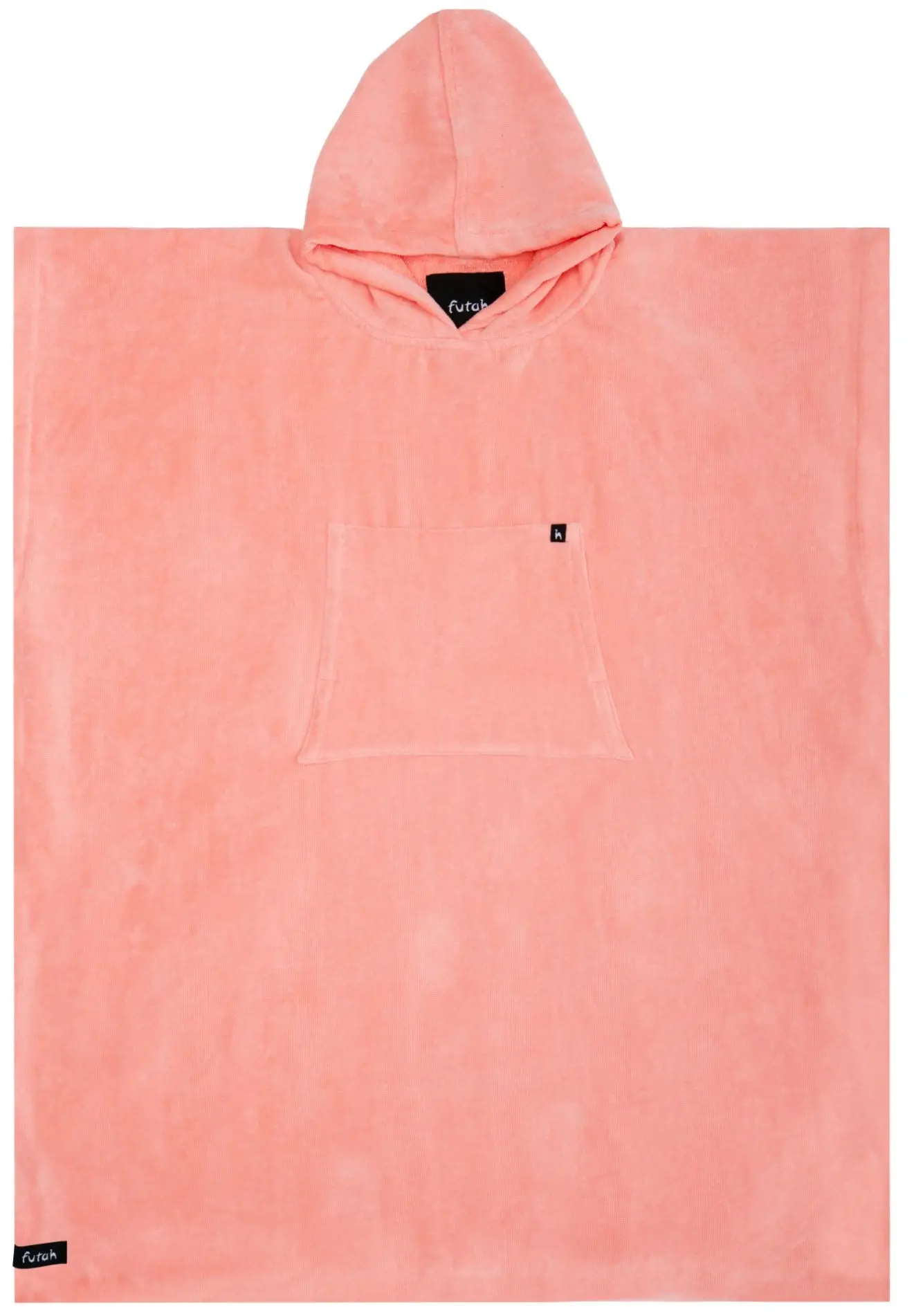 Futah - Ericeira Coral Terry Poncho (1)