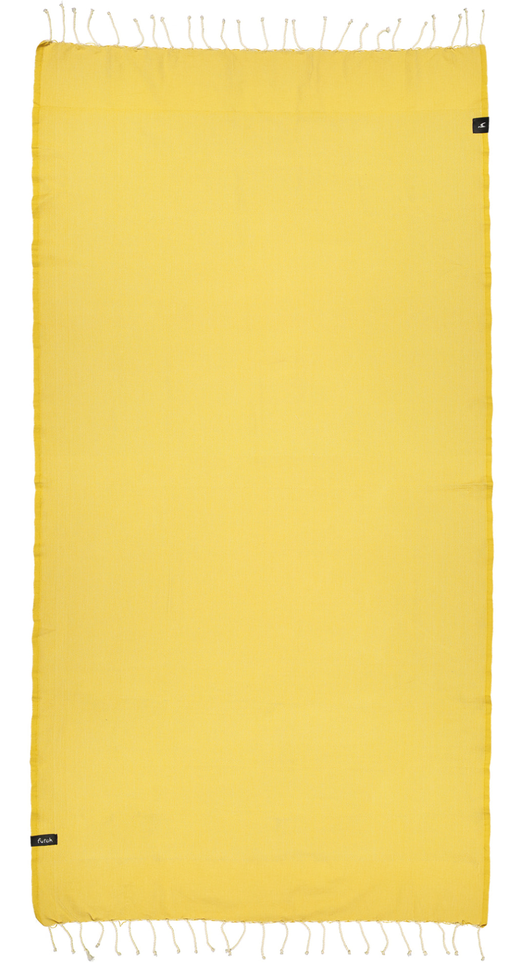 Futah - Ericeira Mustard Beach Towel (1)