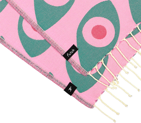 Daintree Pink Beach Towel (2)