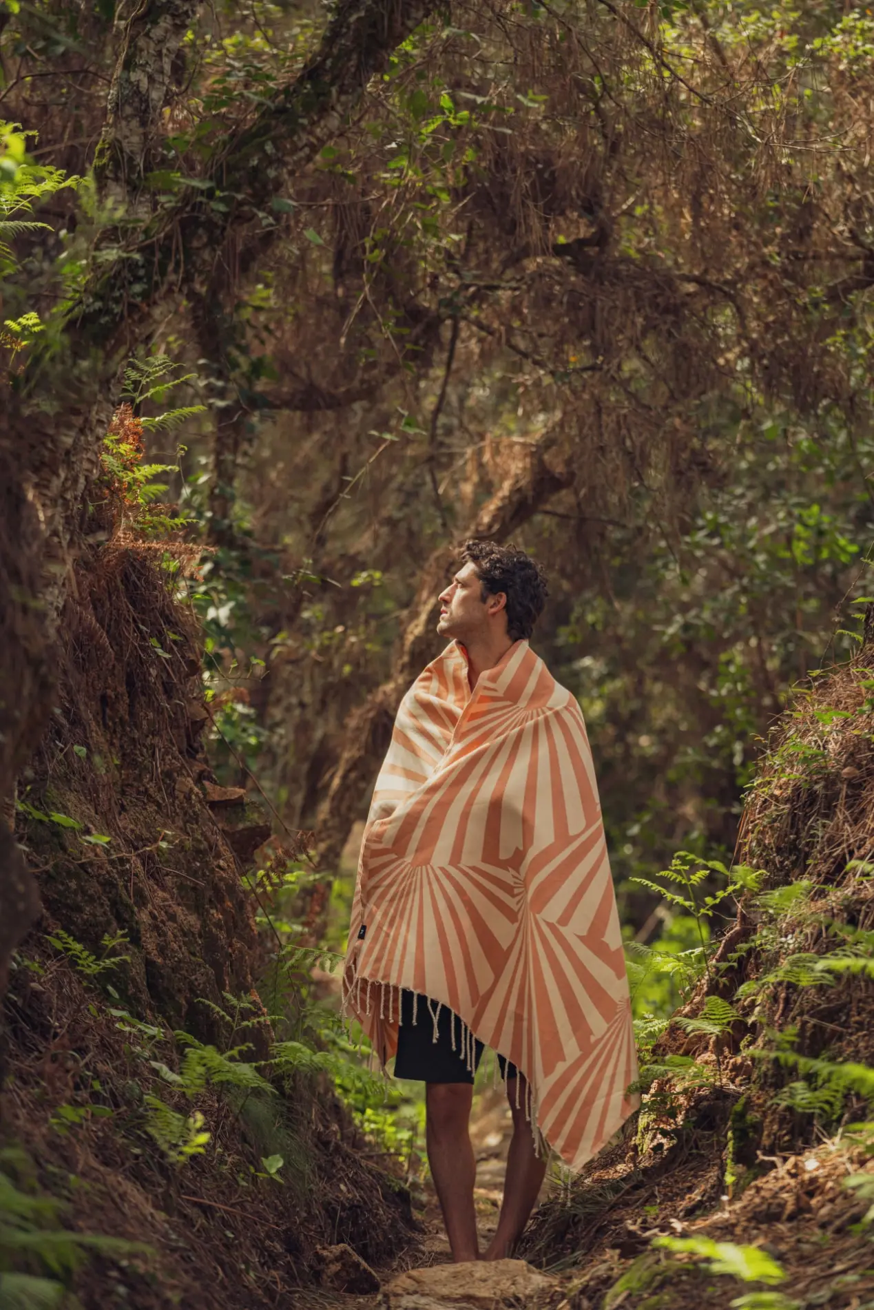 Futah - Taiga Apricot Beach Towel (4)