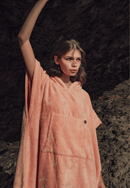 Ericeira Coral Terry Poncho