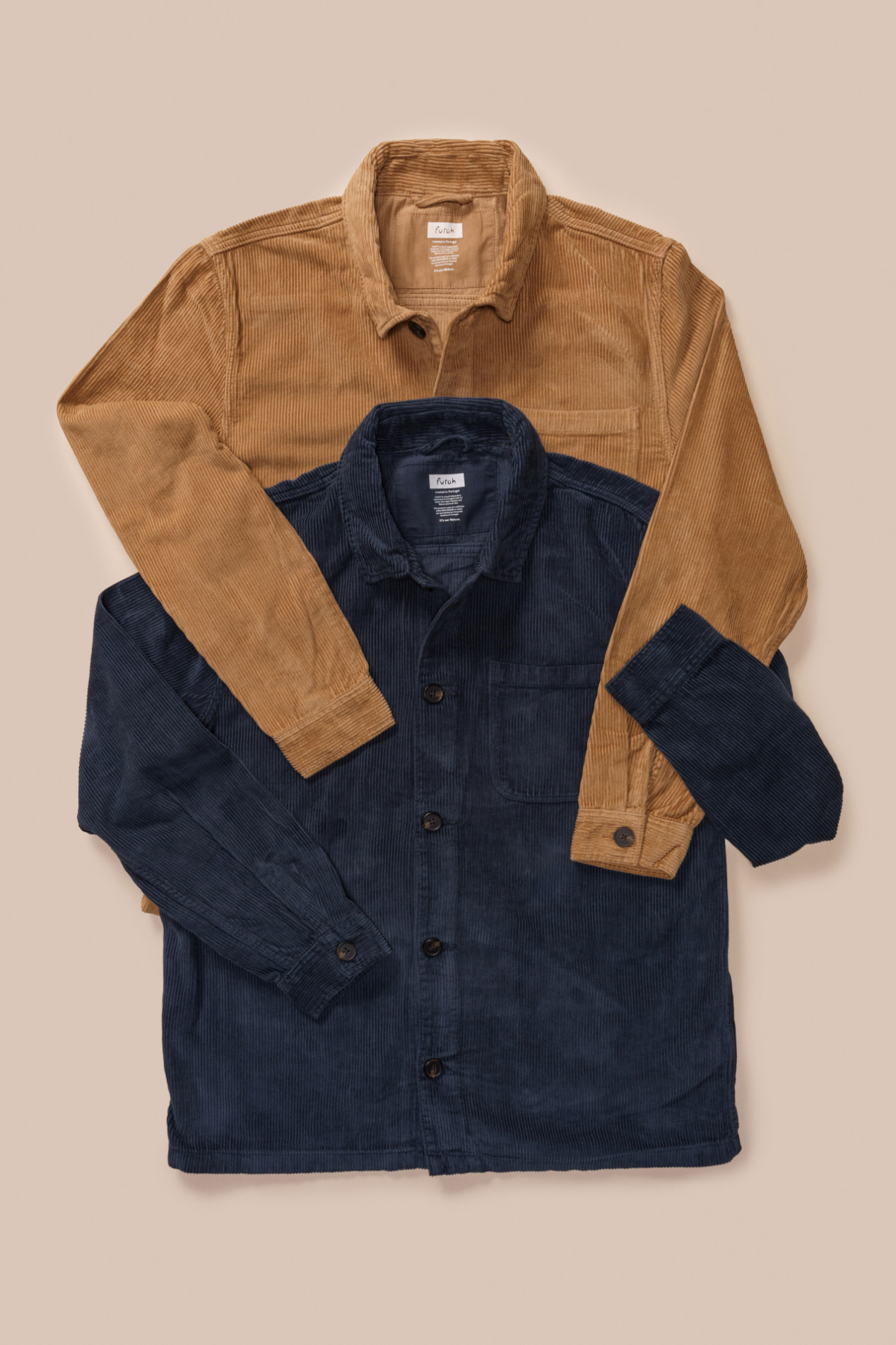 Futah - Corduroy Jacket Blue (2)