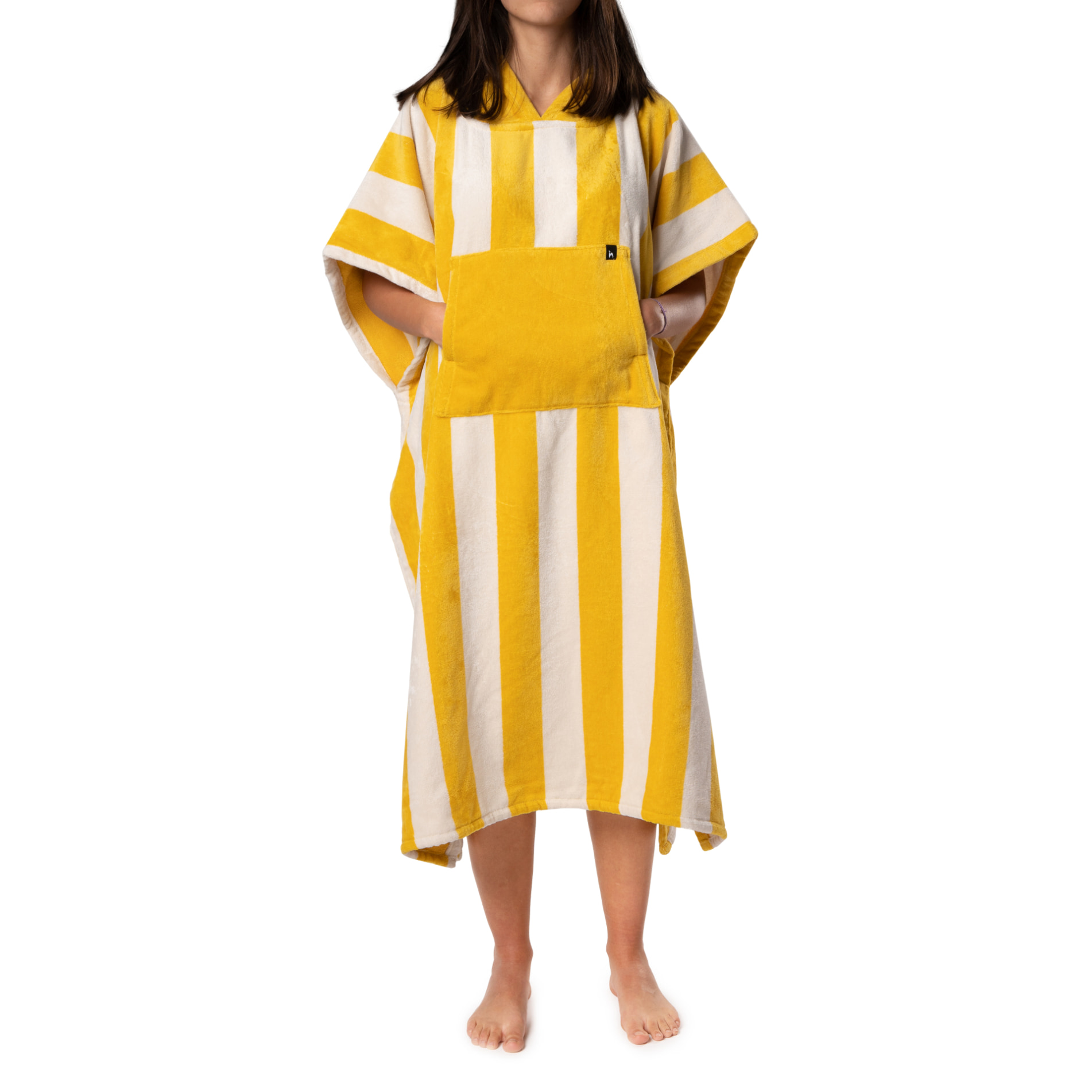 Futah - Bedu Mustard Terry Poncho (4)