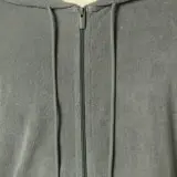 terry hoodie green detail 6_min