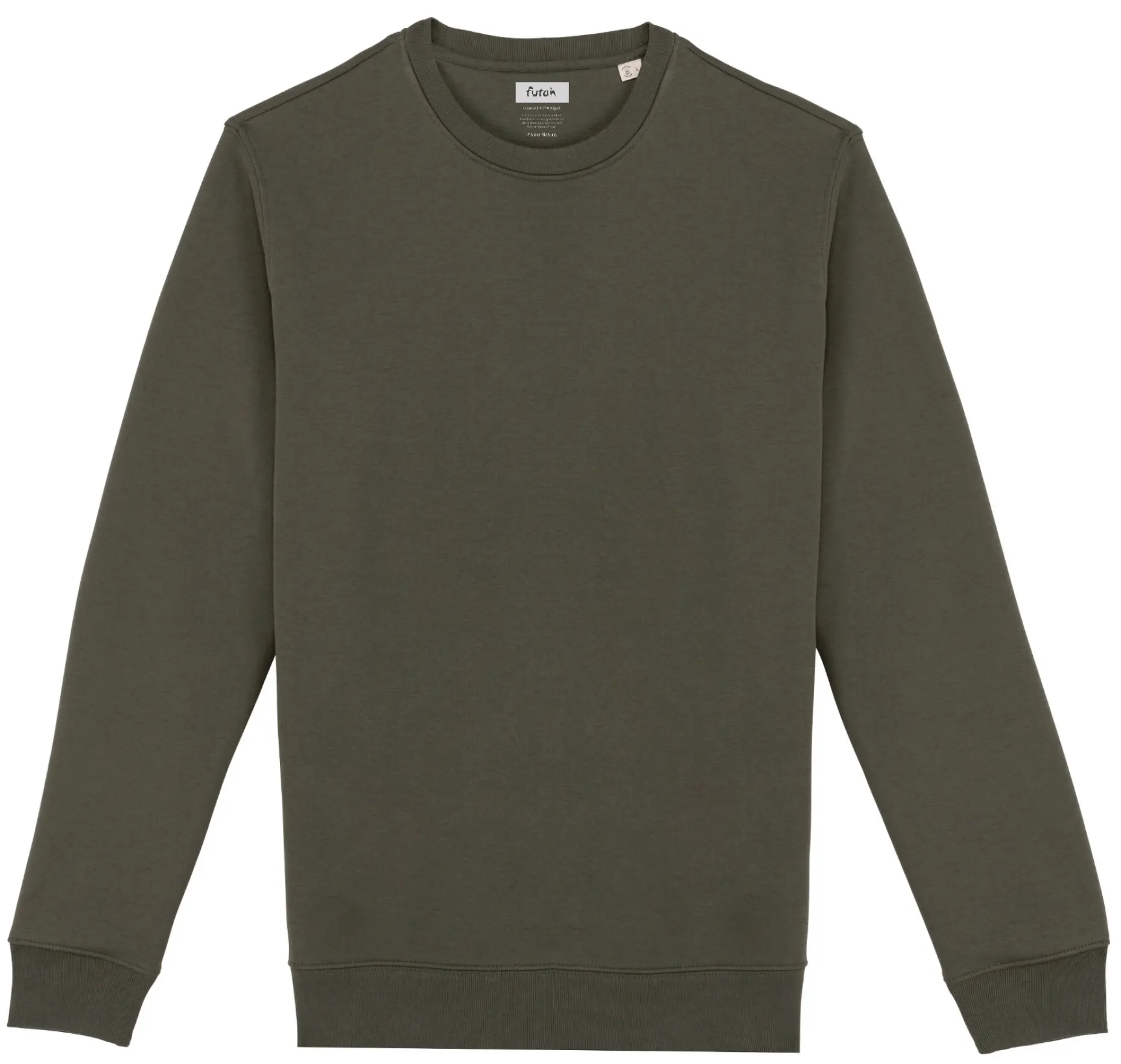 Futah - Organic Cotton Sweatshirt - Forest (4)