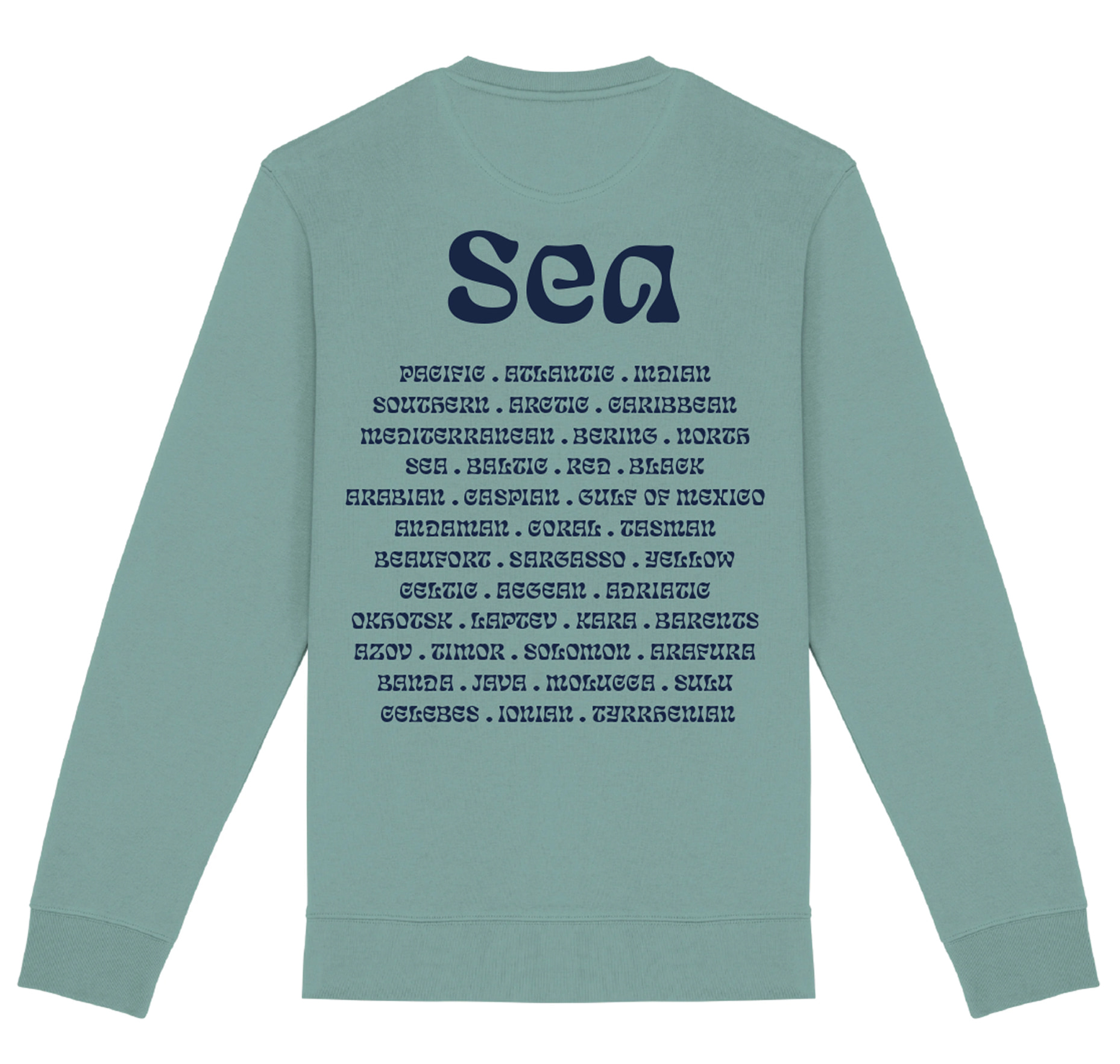 Futah - Organic Cotton Sweatshirt - Sea (3)