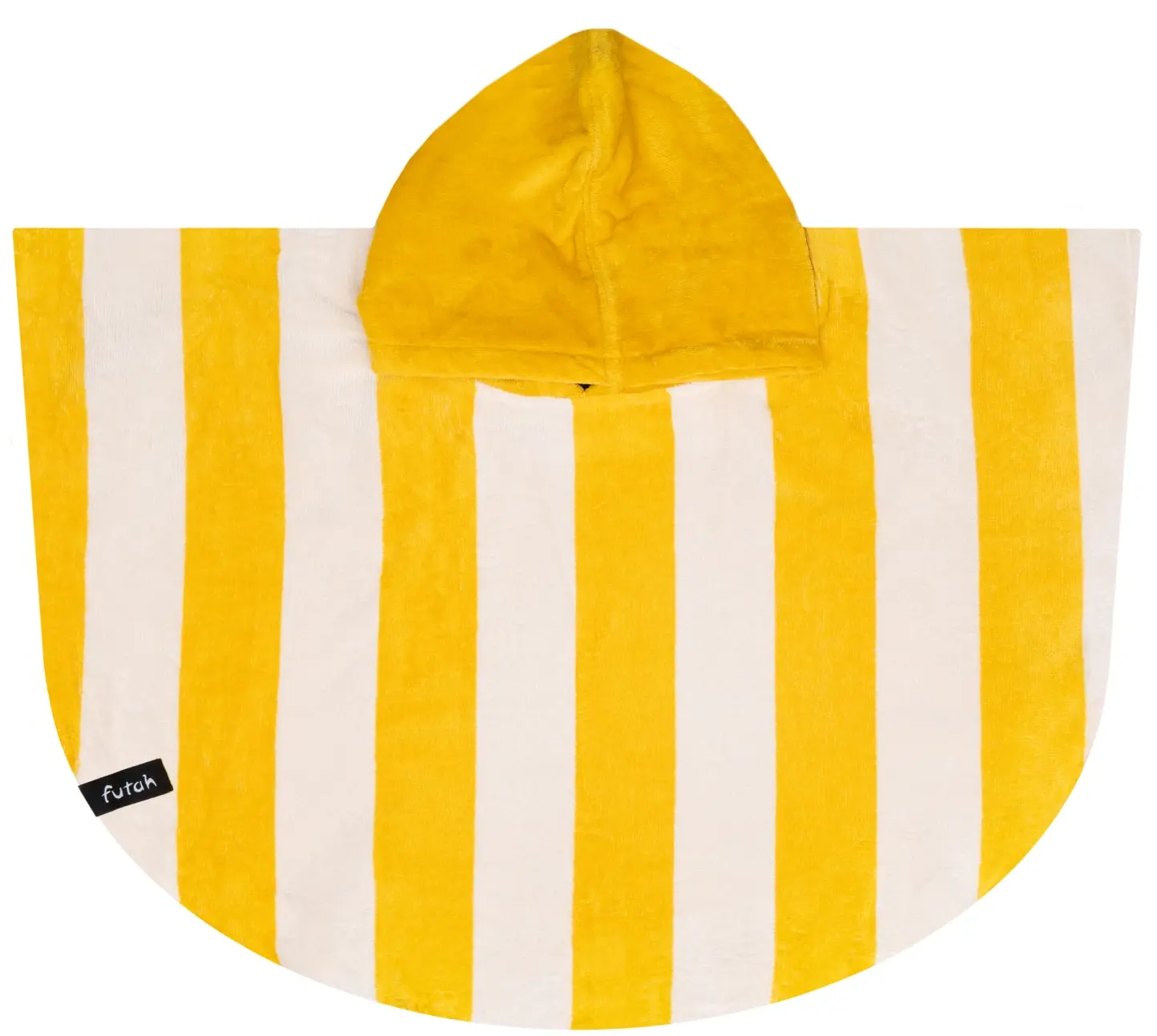 Futah - Bedu Mustard Terry Poncho Baby (1)