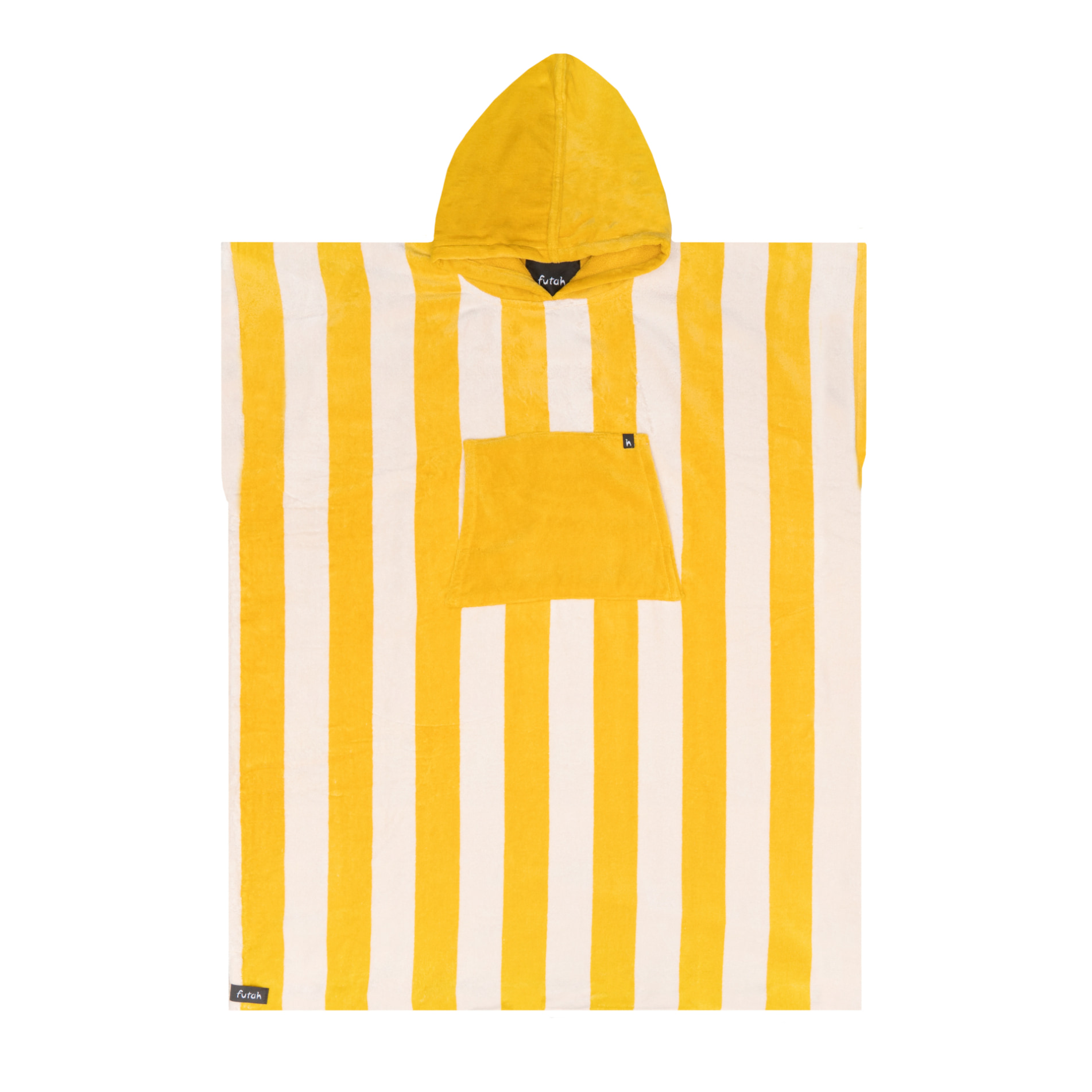 Futah - Bedu Mustard Terry Poncho (1)