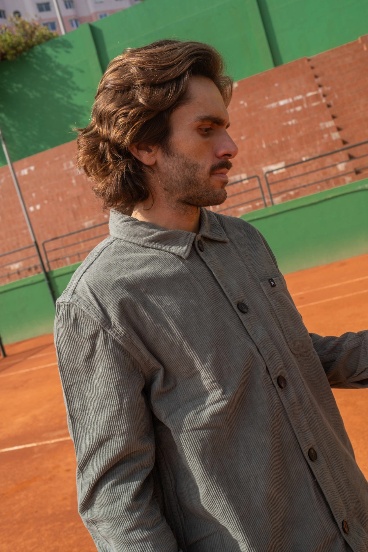 Futah - Corduroy Jacket Khaki (1)