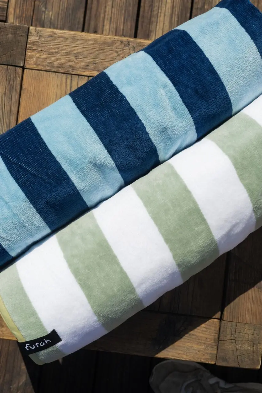 Futah - Bedu Two Blues Terry Towel (10)