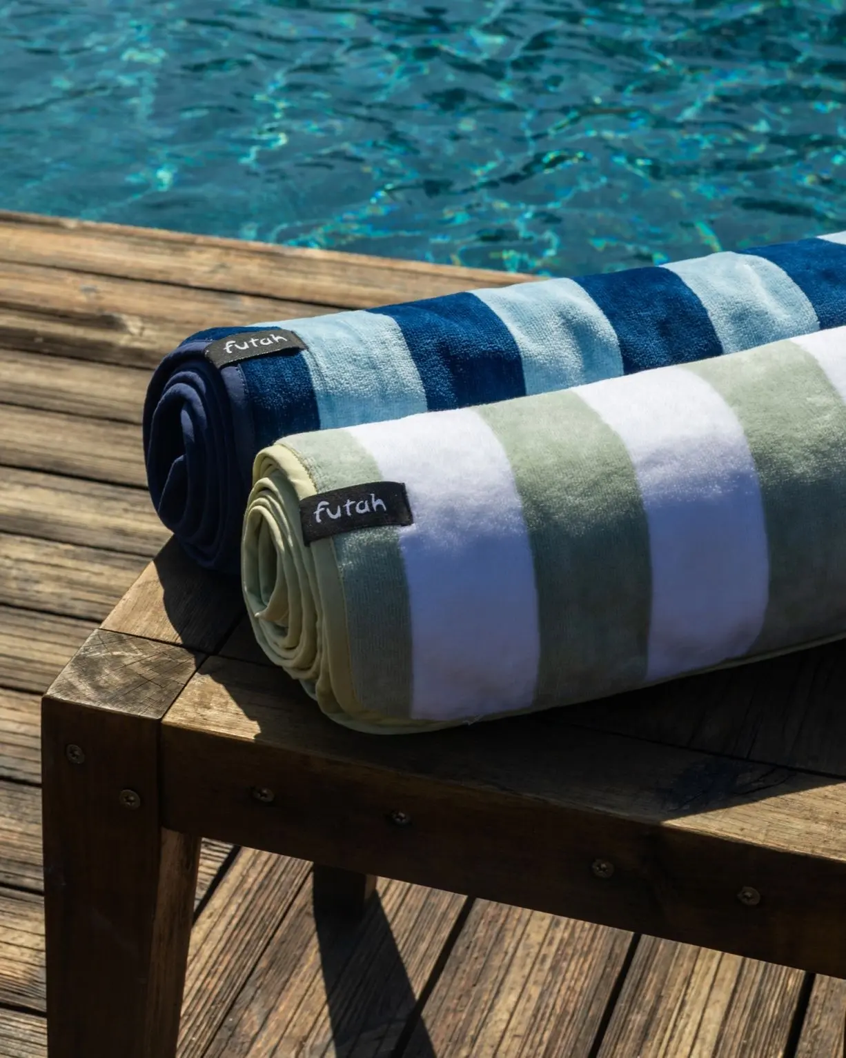 Futah - Bedu Two Blues Terry Towel (9)