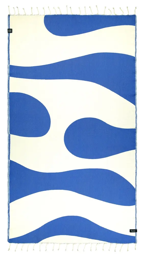 Futah - Aether Blue Beach Towel (1)