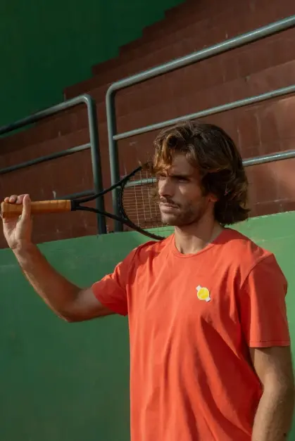 Futah Paprika Tennis Ball Line T-shirt