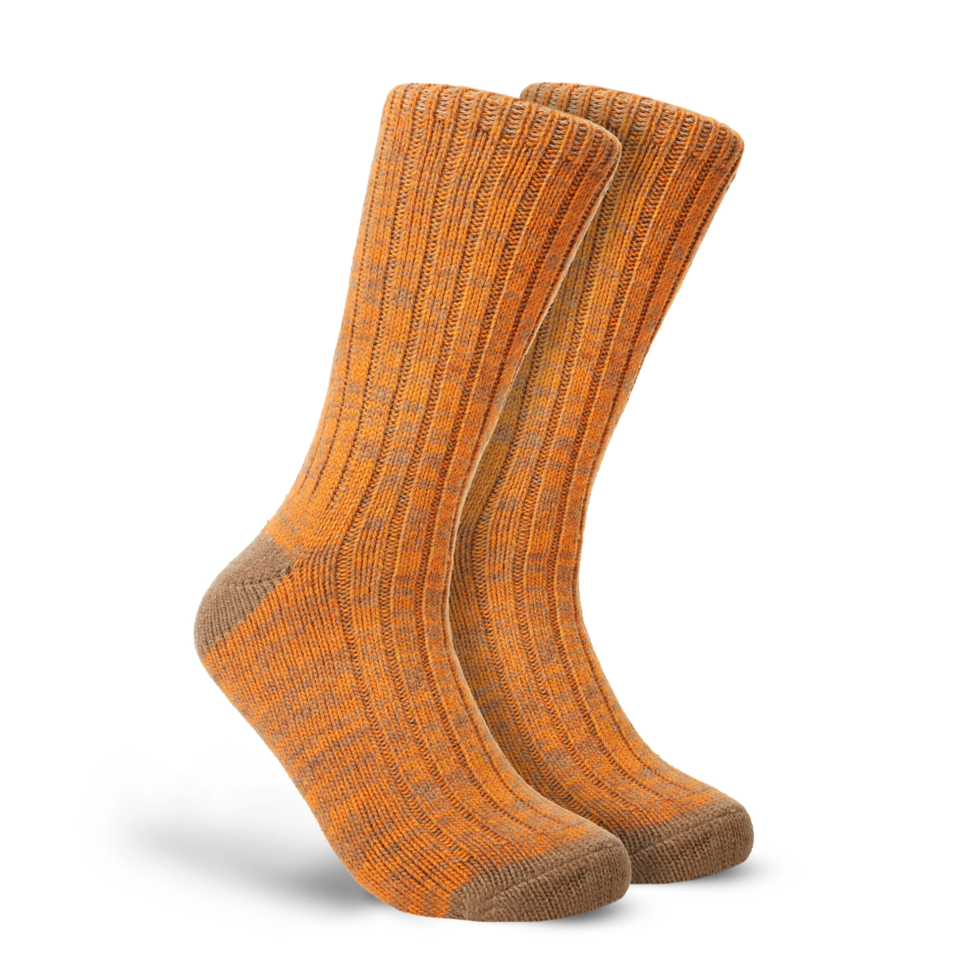 Futah - Cashmere & Wool Mocha Socks (1)