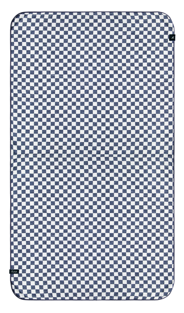 Futah - Chess Blue Terry Towel (1)