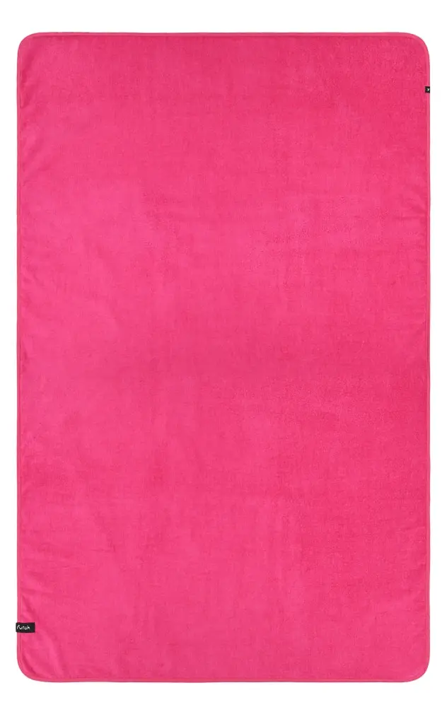 Futah - Ericeira Neon Pink Terry Towel (1)